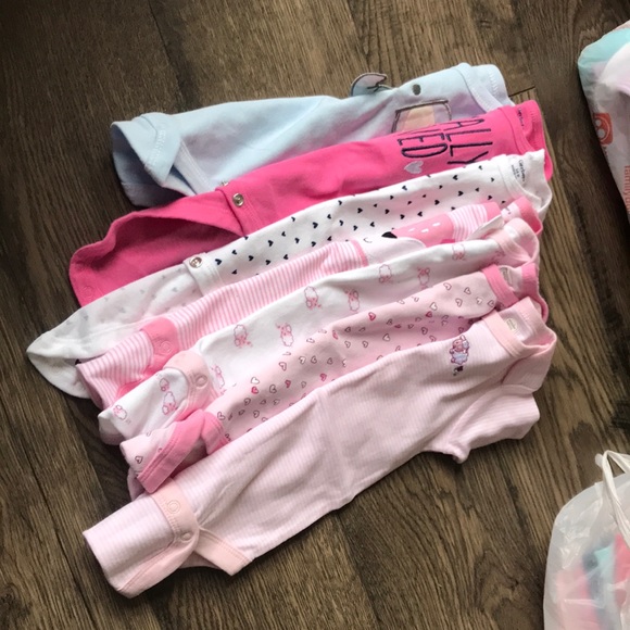 infant girls onesie lot ( SOLD ON FB ) - Picture 2 of 2